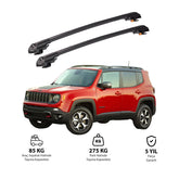 JEEP RENEGADE 2015 et modèles ultérieurs TRX1 Thunder Carrier Barres transversales pour galerie de toit de voiture, 2 barres